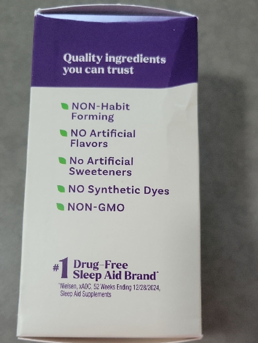 Natrol Time Release Melatonin 10mg - White & Purple Box - Picture 5 of 5